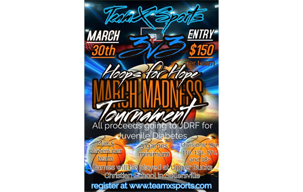 2024 Hoops for Hope March 3v3 Basketball Tournament